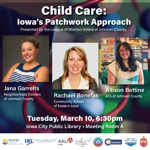 Child Care: Iowa's Patchwork Approach | Iowa City Public Library