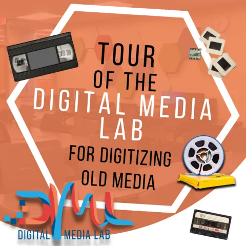 Tour of the Digital Media Lab for Digitizing Old Media | Iowa City ...