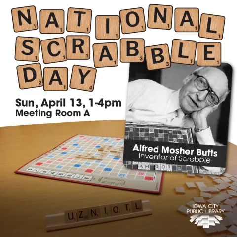 Celebrate National Scrabble Day at the Library | Iowa City Public Library