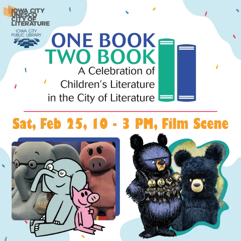 One Book Two Book One Book, Two Book Festival | Iowa City Public Library