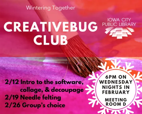 Creativebug Club - Introduction to Needle Felting | Iowa City Public ...